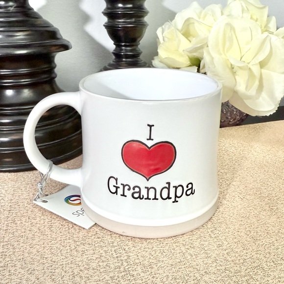 NWT I LOVE ♥️ GRANDPA Ceramic Mug - Picture 2 of 3